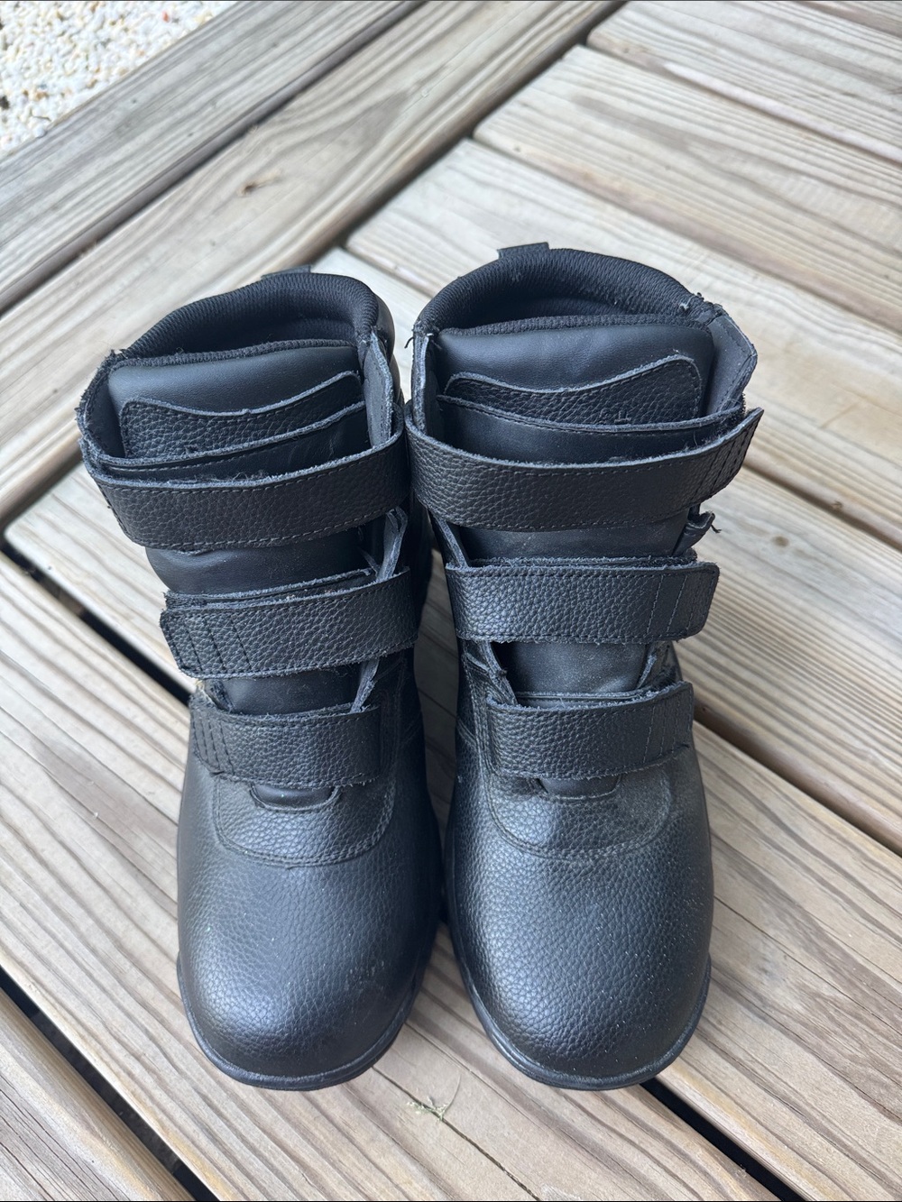 Propet Sealtex waterproof Black Triple-Strap High-Top Boots men’s size 9.5